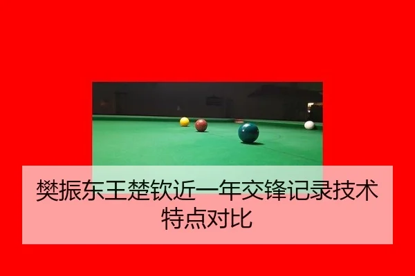樊振东王楚钦近一年交锋记录技术特点对比